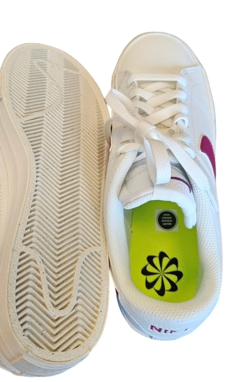 Nike Court Legacy Trainers Sneakers in White NEW Womens